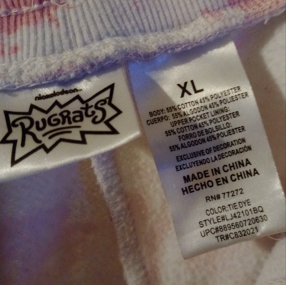 Rugrats Sweatpants sz.‎ XL Pink - Picture 5 of 7
